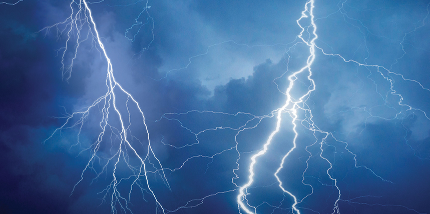 How Grounds Affect Peak Voltage Due to Lightning